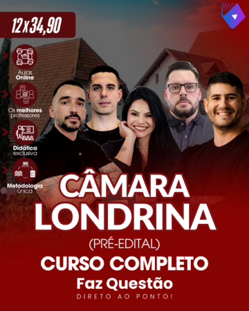 CÂMARA de LONDRINA (TÉCNICO LEGISLATIVO - PRÉ-EDITAL)